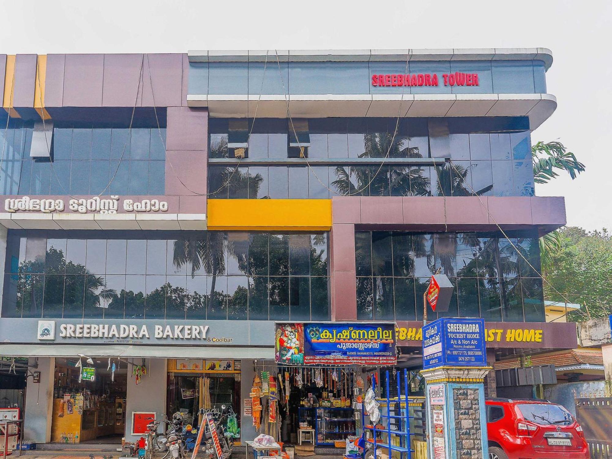 Hotel O Sree Bhadra Tourist Home Kollam Exteriör bild